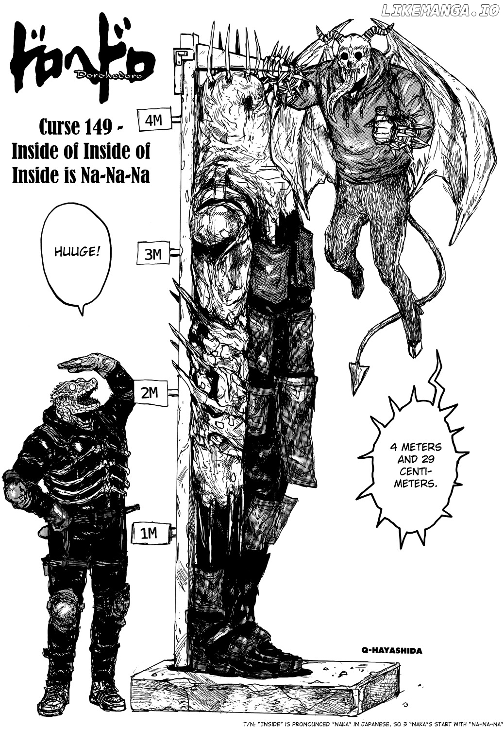 Read Dorohedoro - Manga ENGLISH Manga Online