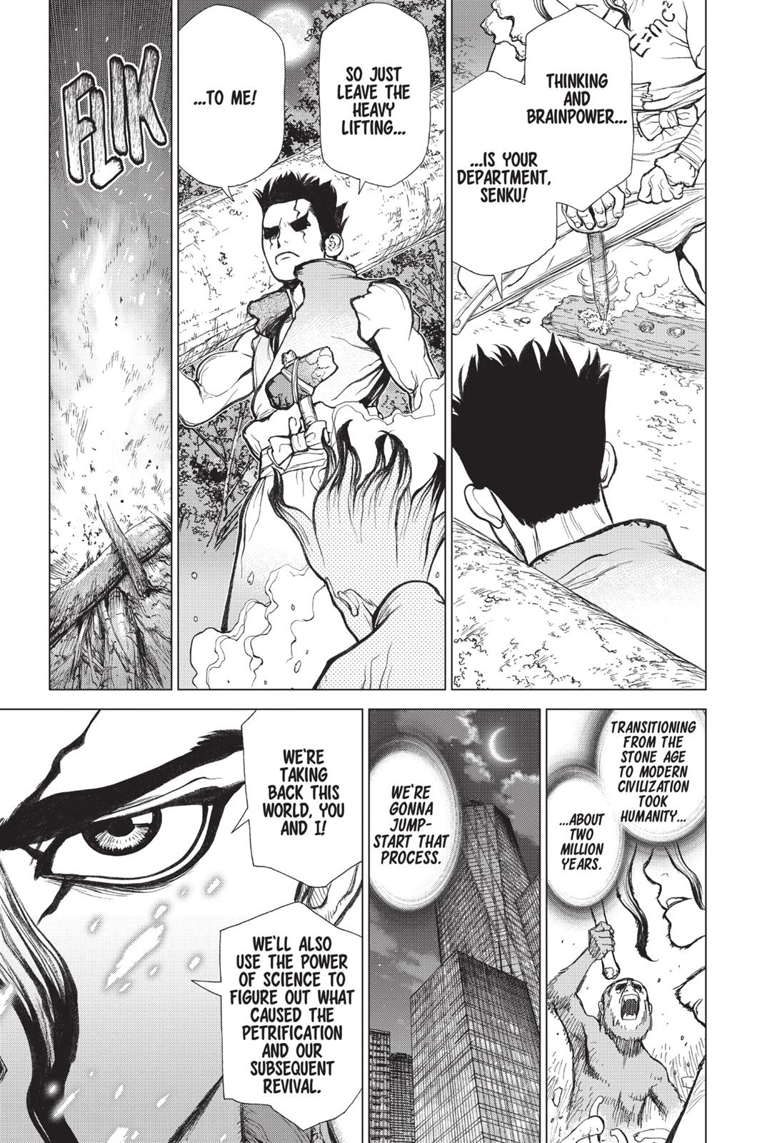 Read Dr. STONE ENGLISH Manga Online