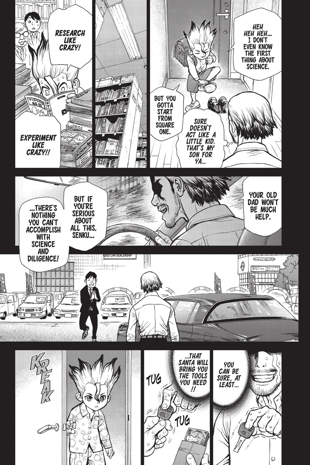 Read Dr. STONE ENGLISH Manga Online