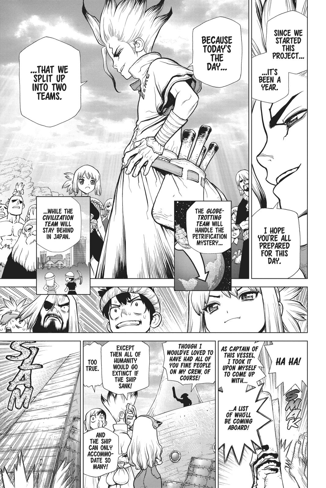 Read Dr. STONE ENGLISH Manga Online