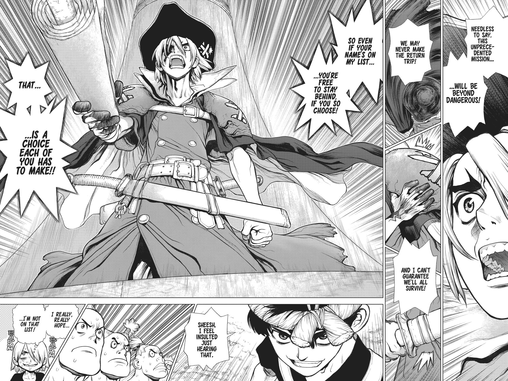 Read Dr. STONE ENGLISH Manga Online