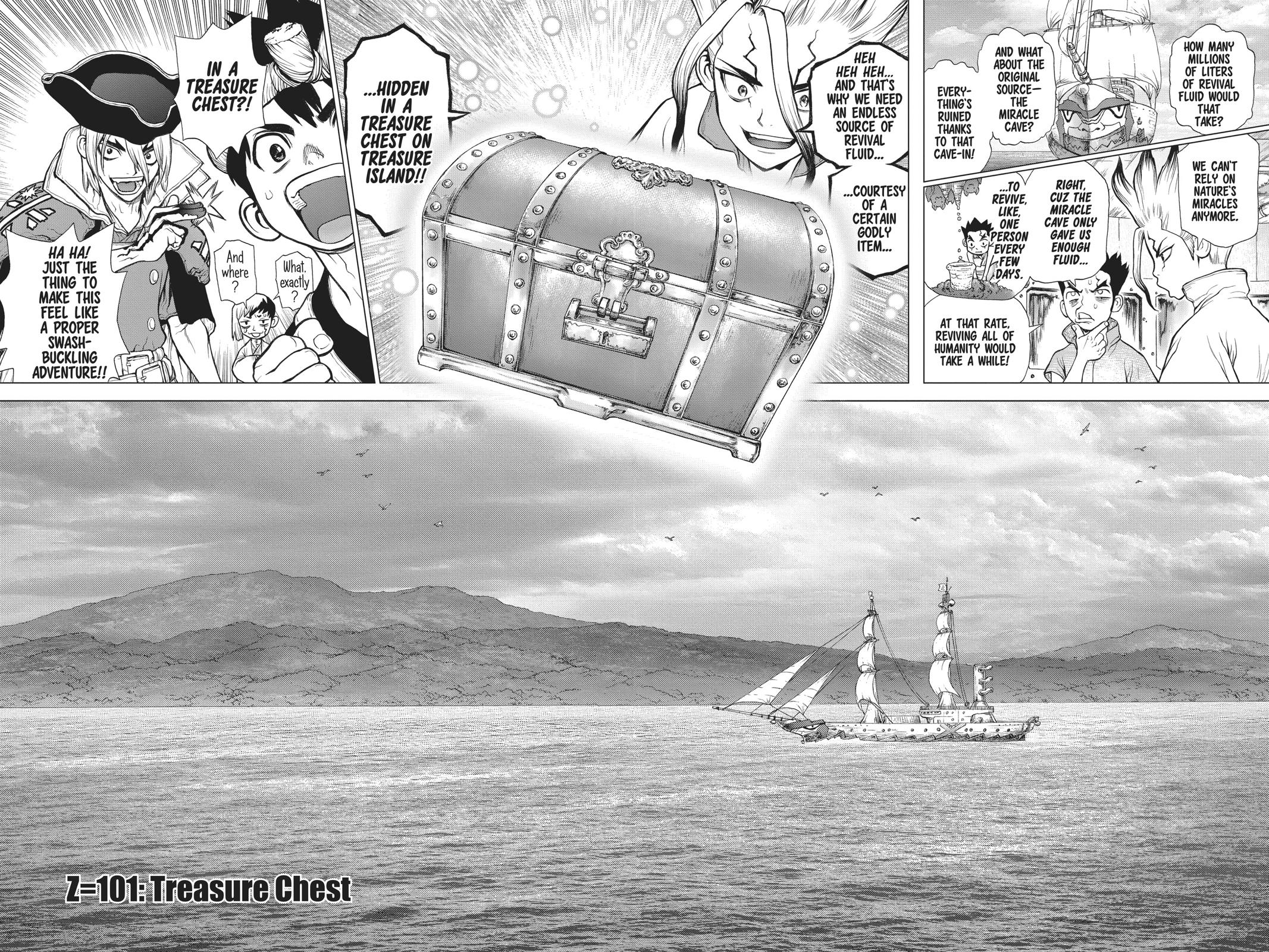 Read Dr. STONE ENGLISH Manga Online
