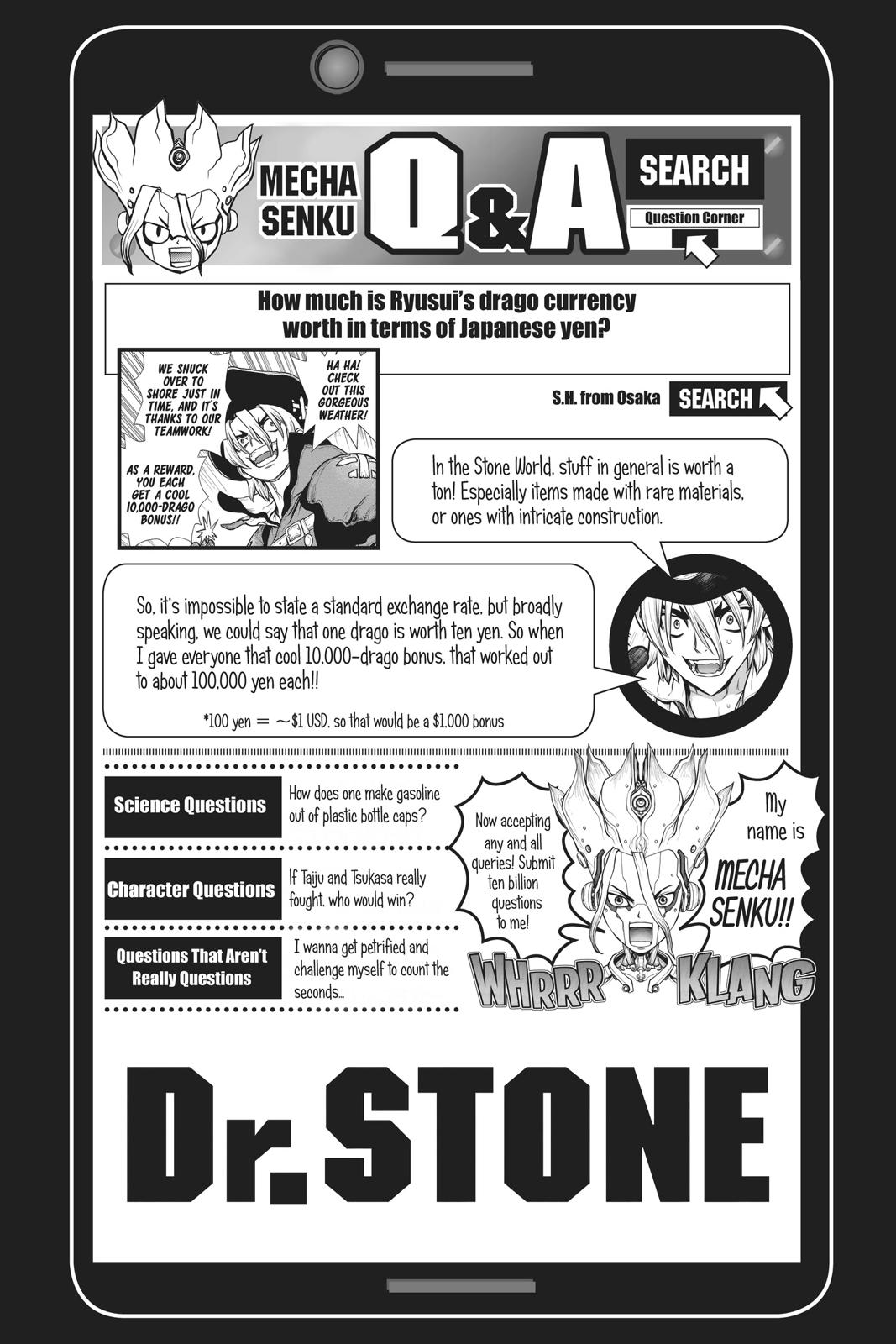 Read Dr. STONE ENGLISH Manga Online