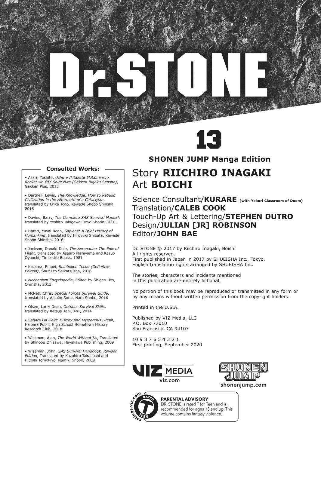 Read Dr. STONE ENGLISH Manga Online