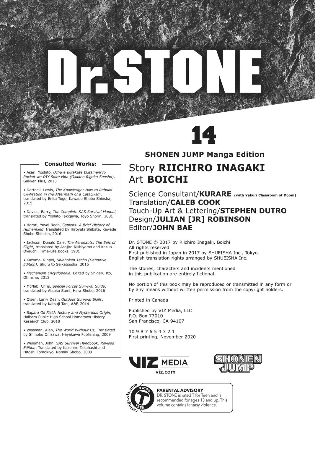 Read Dr. STONE ENGLISH Manga Online