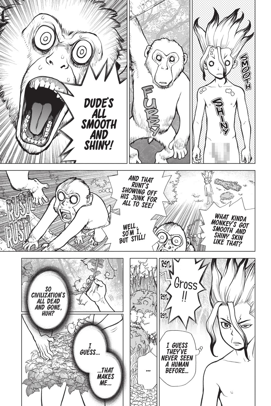 Read Dr. STONE ENGLISH Manga Online