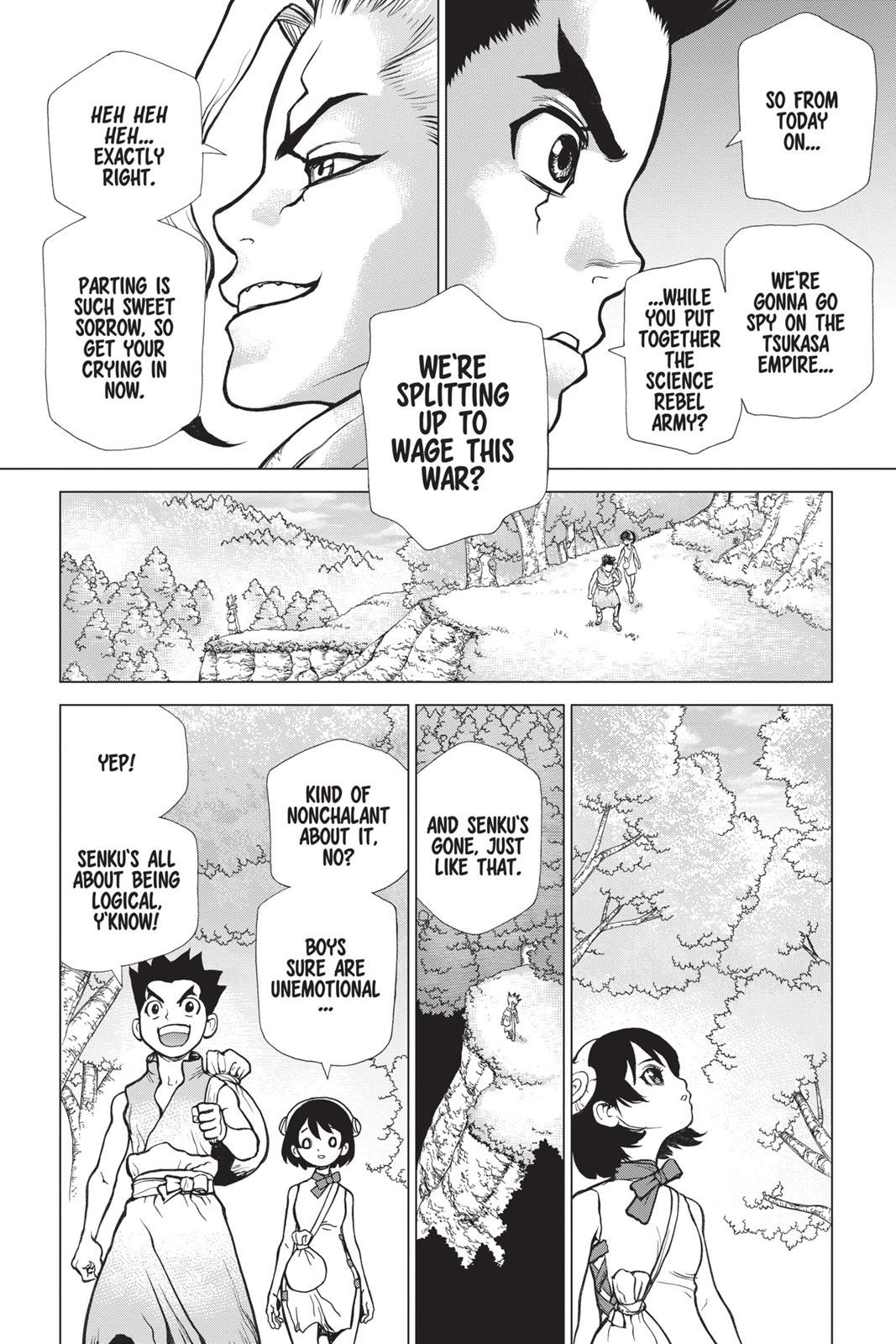 Read Dr. STONE ENGLISH Manga Online