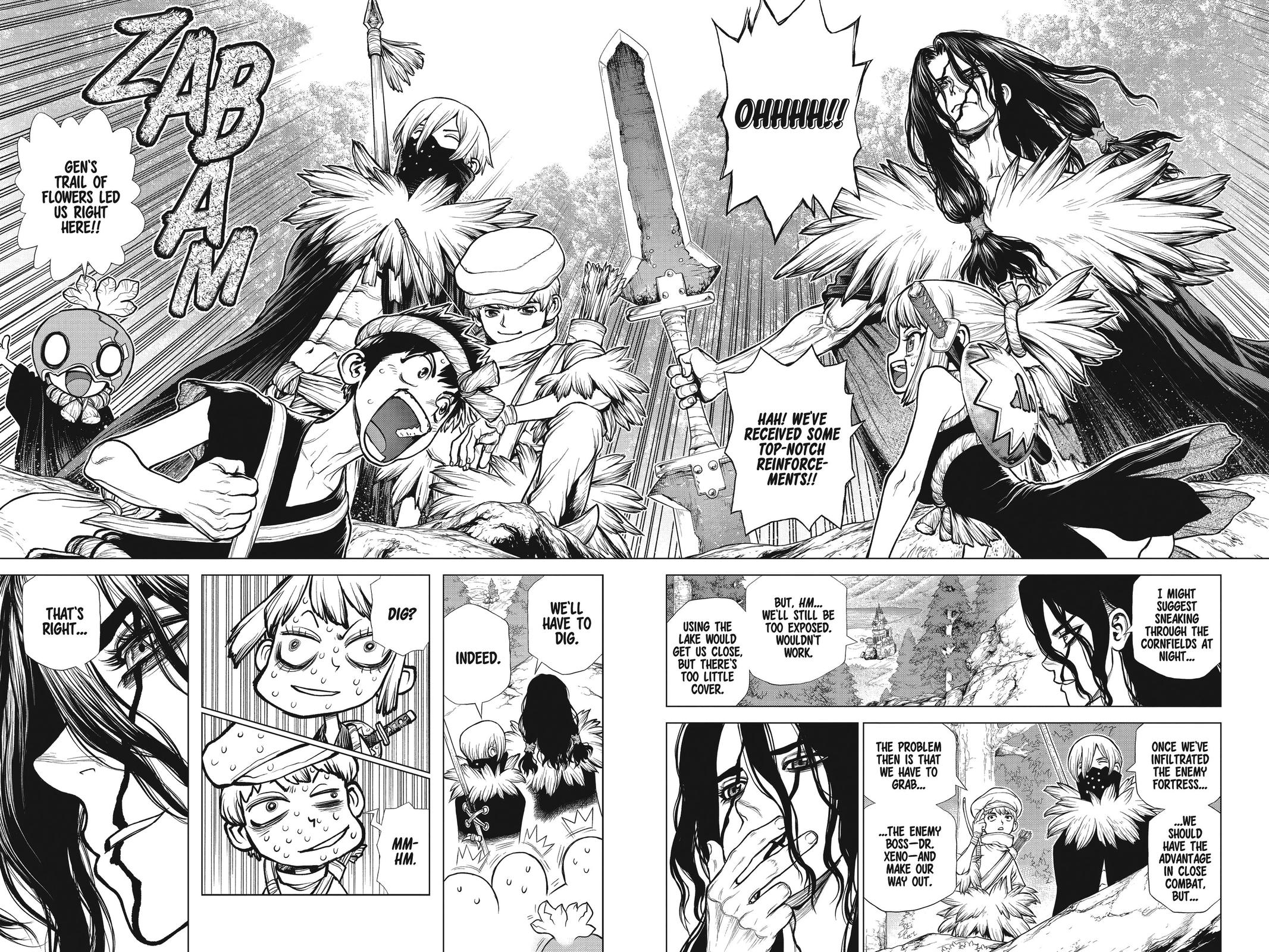 Read Dr. STONE ENGLISH Manga Online