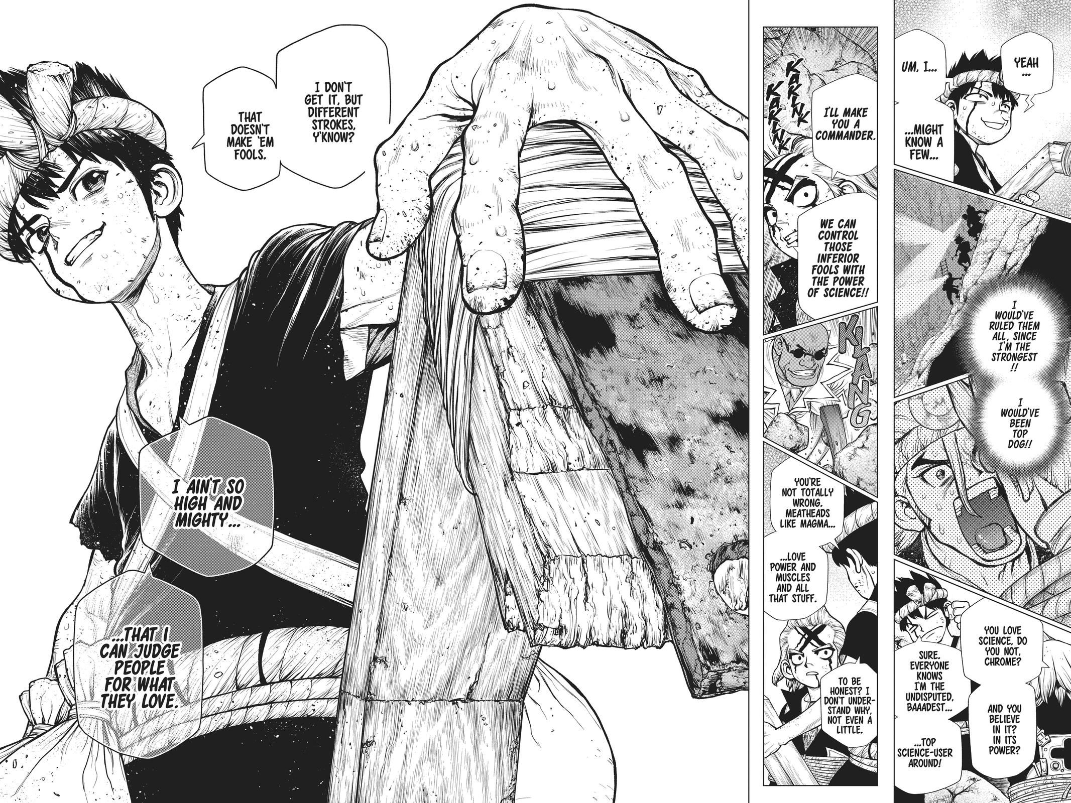 Read Dr. STONE ENGLISH Manga Online