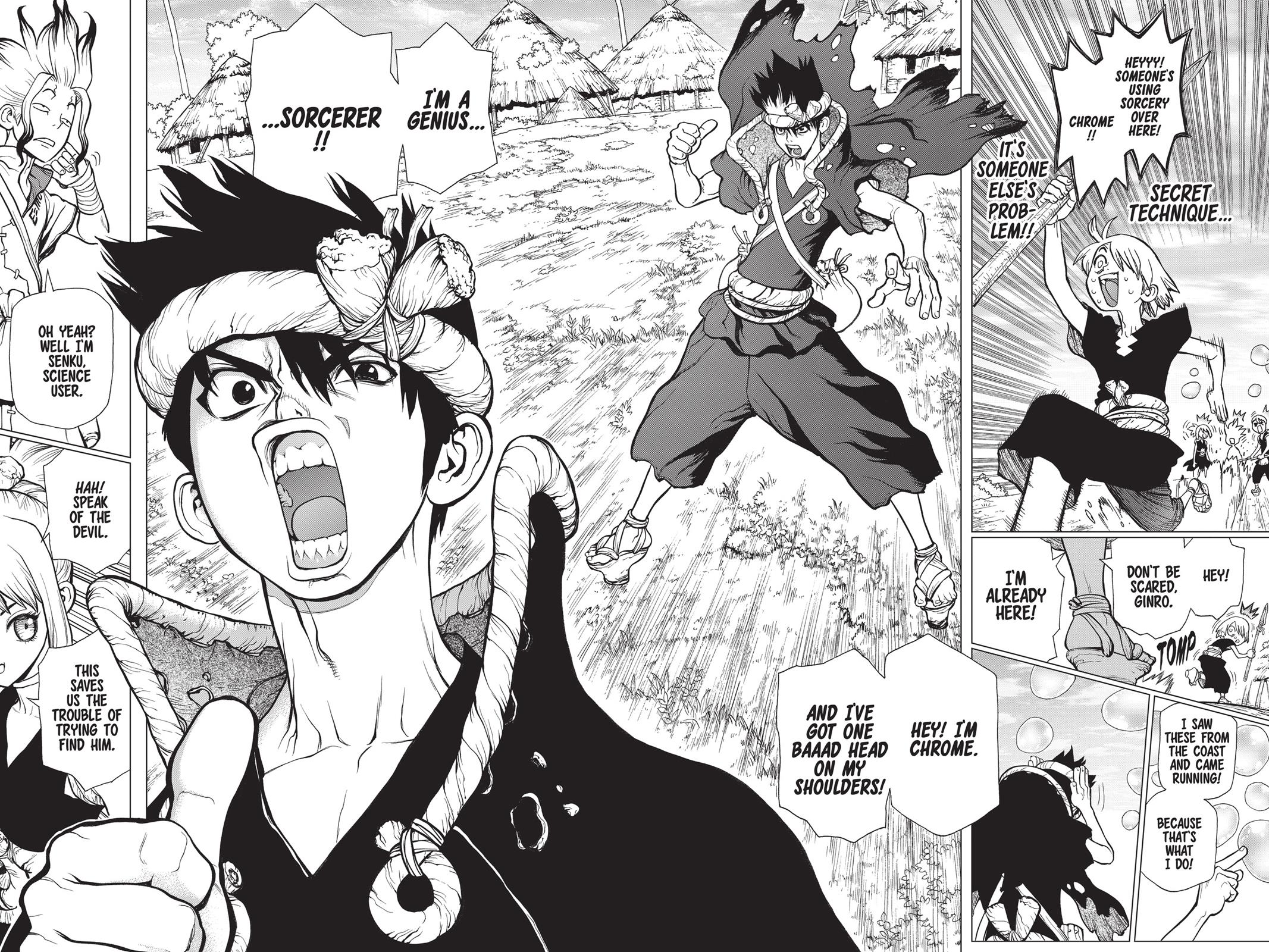 Read Dr. STONE ENGLISH Manga Online