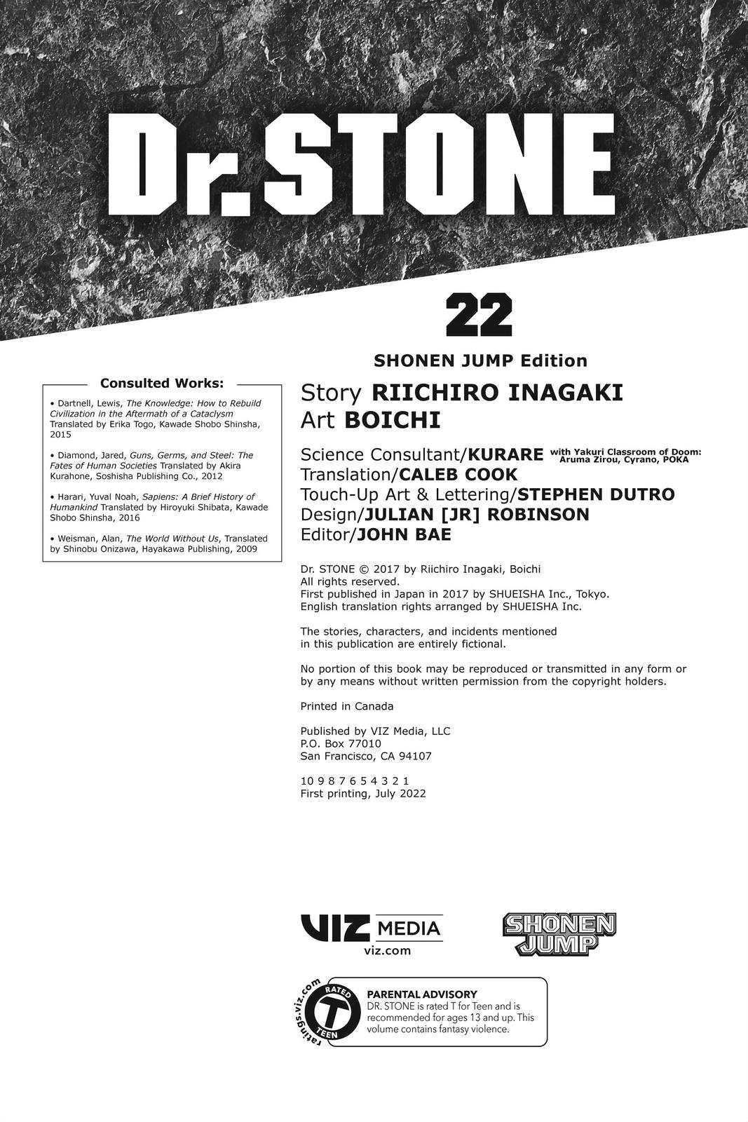 Read Dr. STONE ENGLISH Manga Online