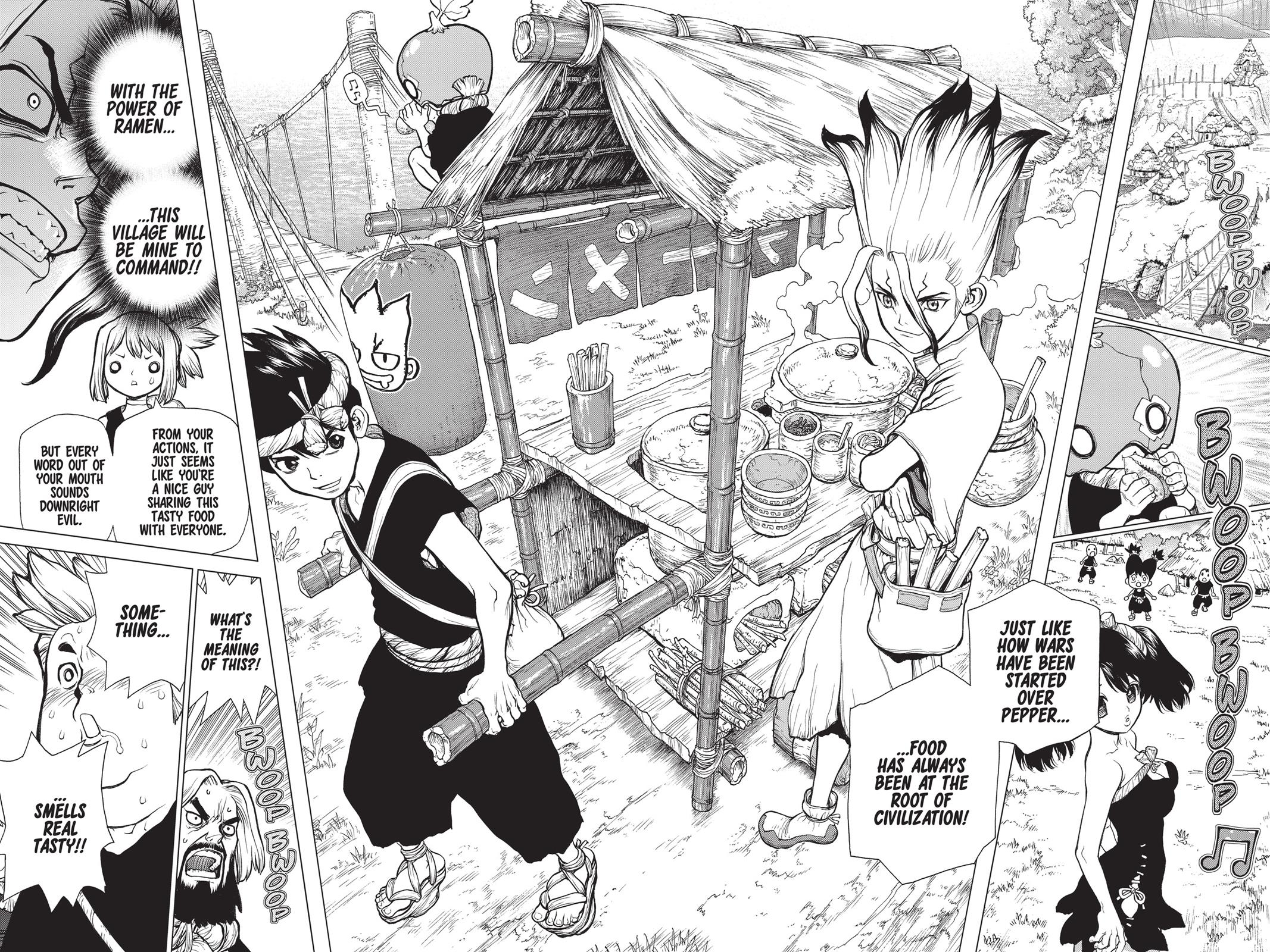 Read Dr. STONE ENGLISH Manga Online