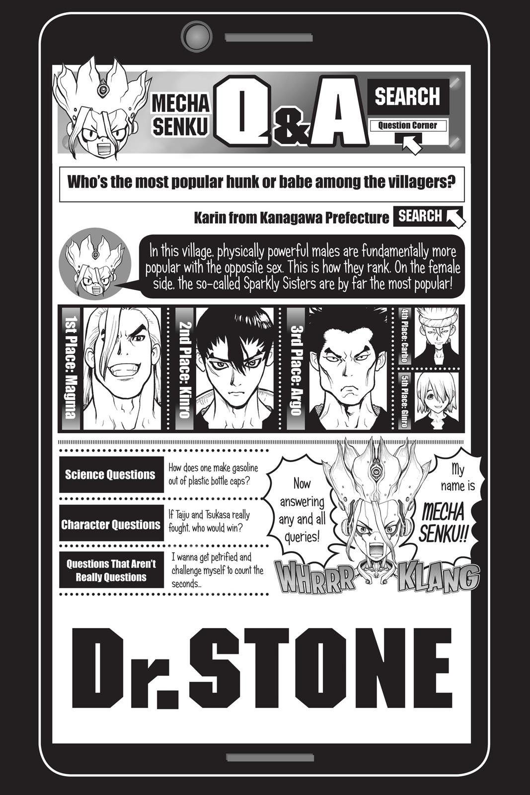Read Dr. STONE ENGLISH Manga Online