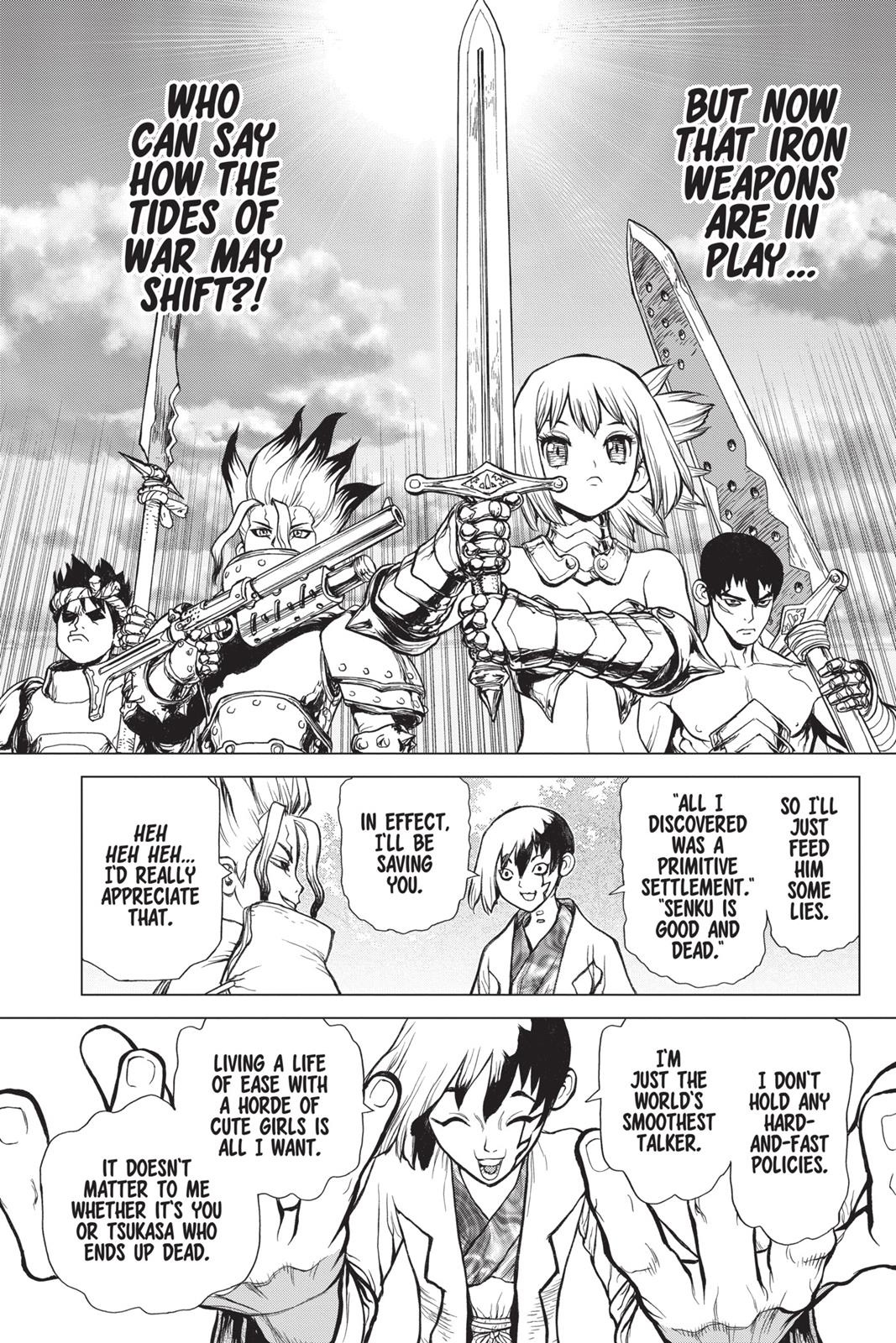 Read Dr. STONE ENGLISH Manga Online