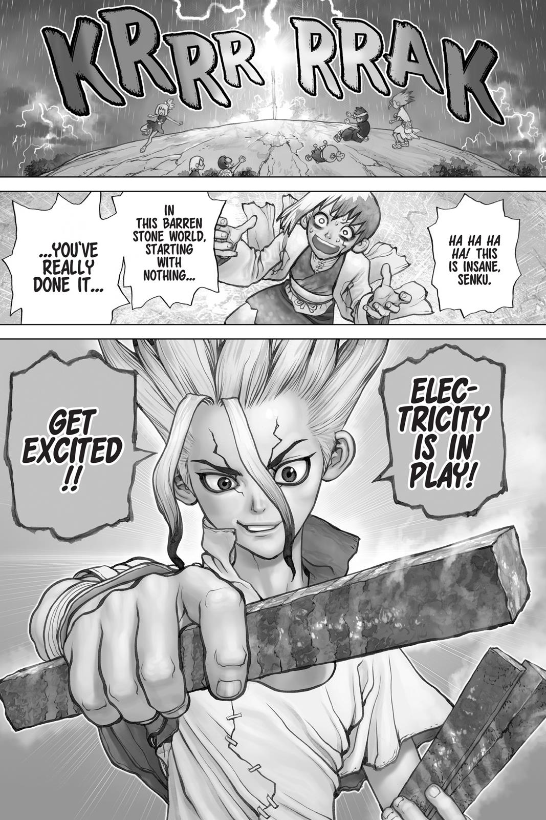Read Dr. STONE ENGLISH Manga Online