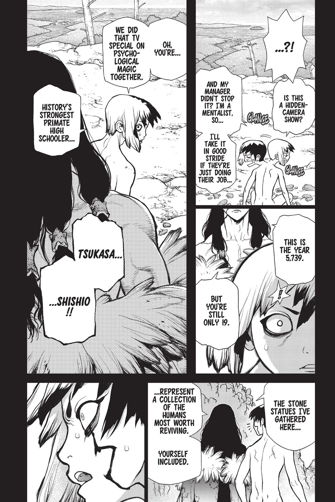 Read Dr. STONE ENGLISH Manga Online