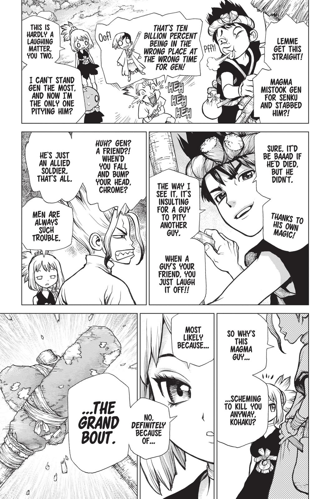 Read Dr. STONE ENGLISH Manga Online