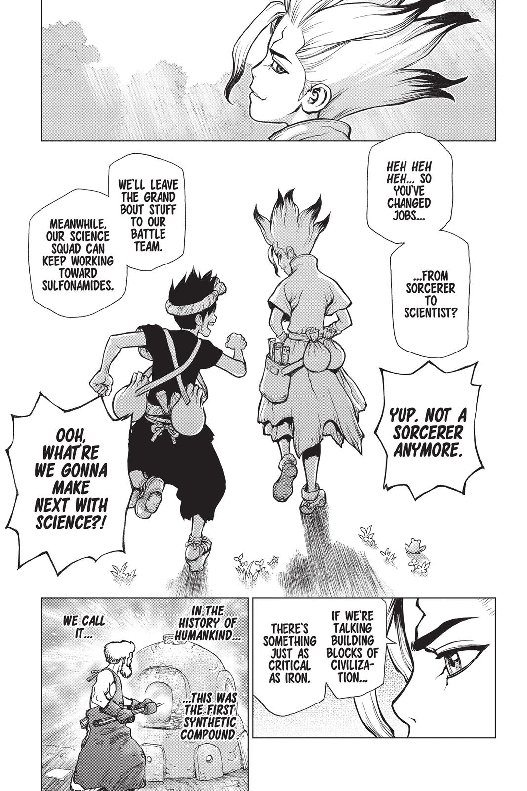 Read Dr. STONE ENGLISH Manga Online