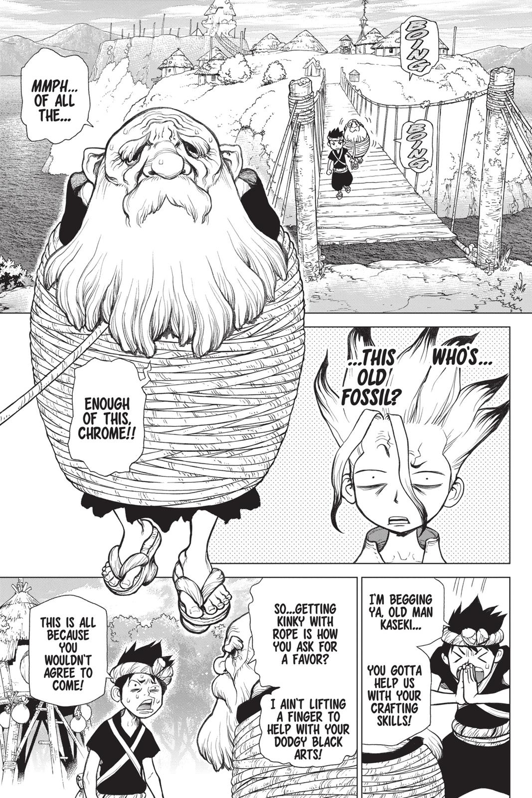 Read Dr. STONE ENGLISH Manga Online