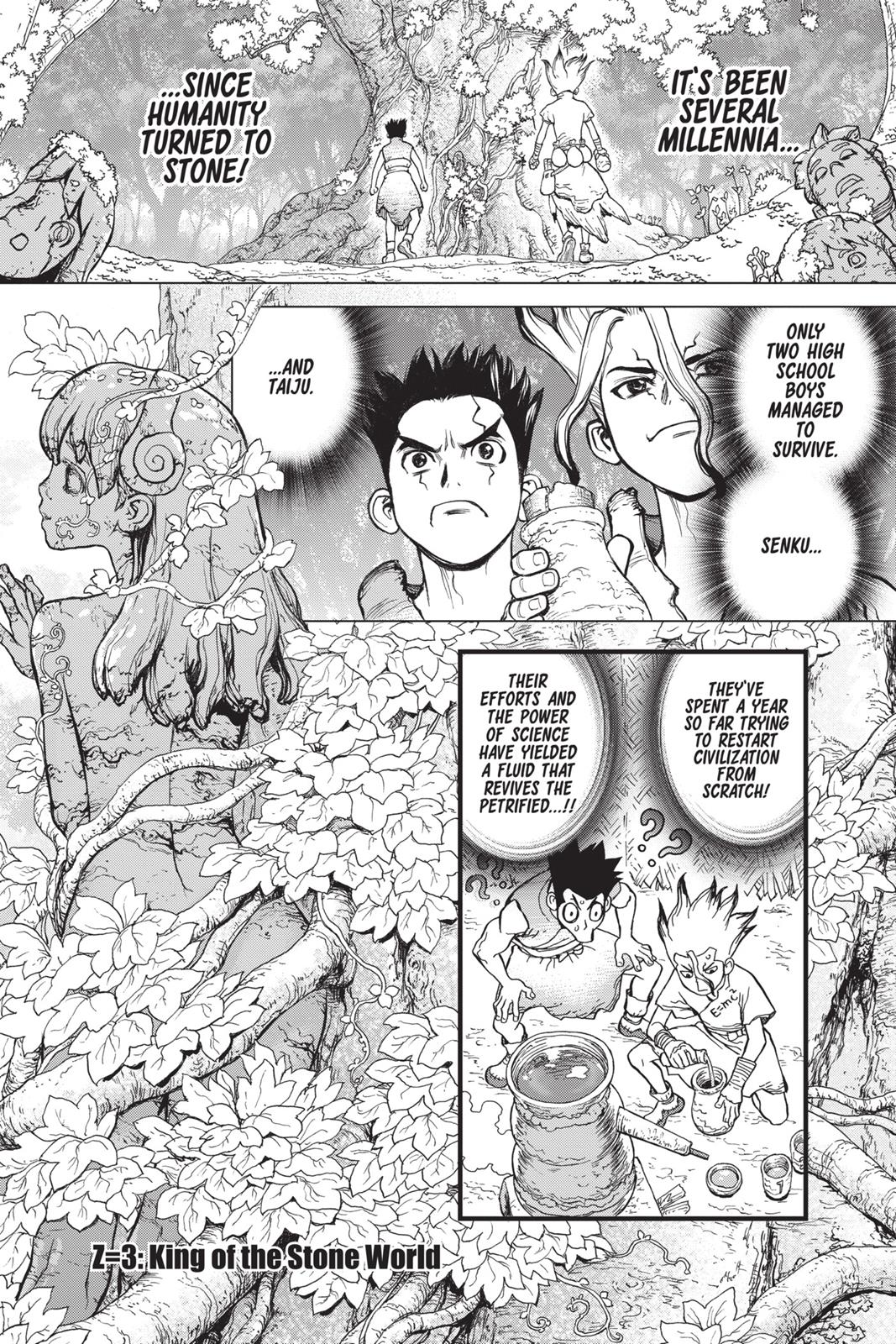 Read Dr. STONE ENGLISH Manga Online