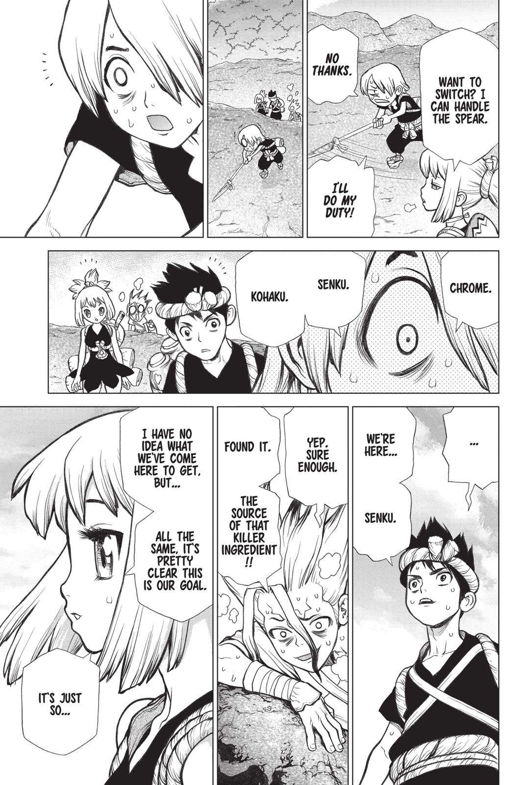 Read Dr. STONE ENGLISH Manga Online