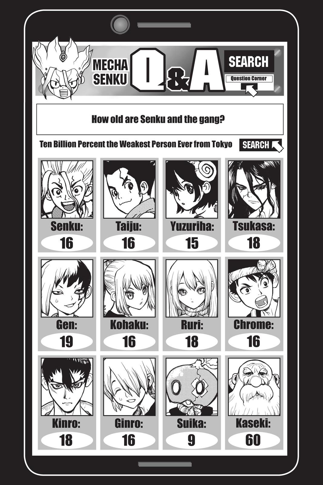 Read Dr. STONE ENGLISH Manga Online