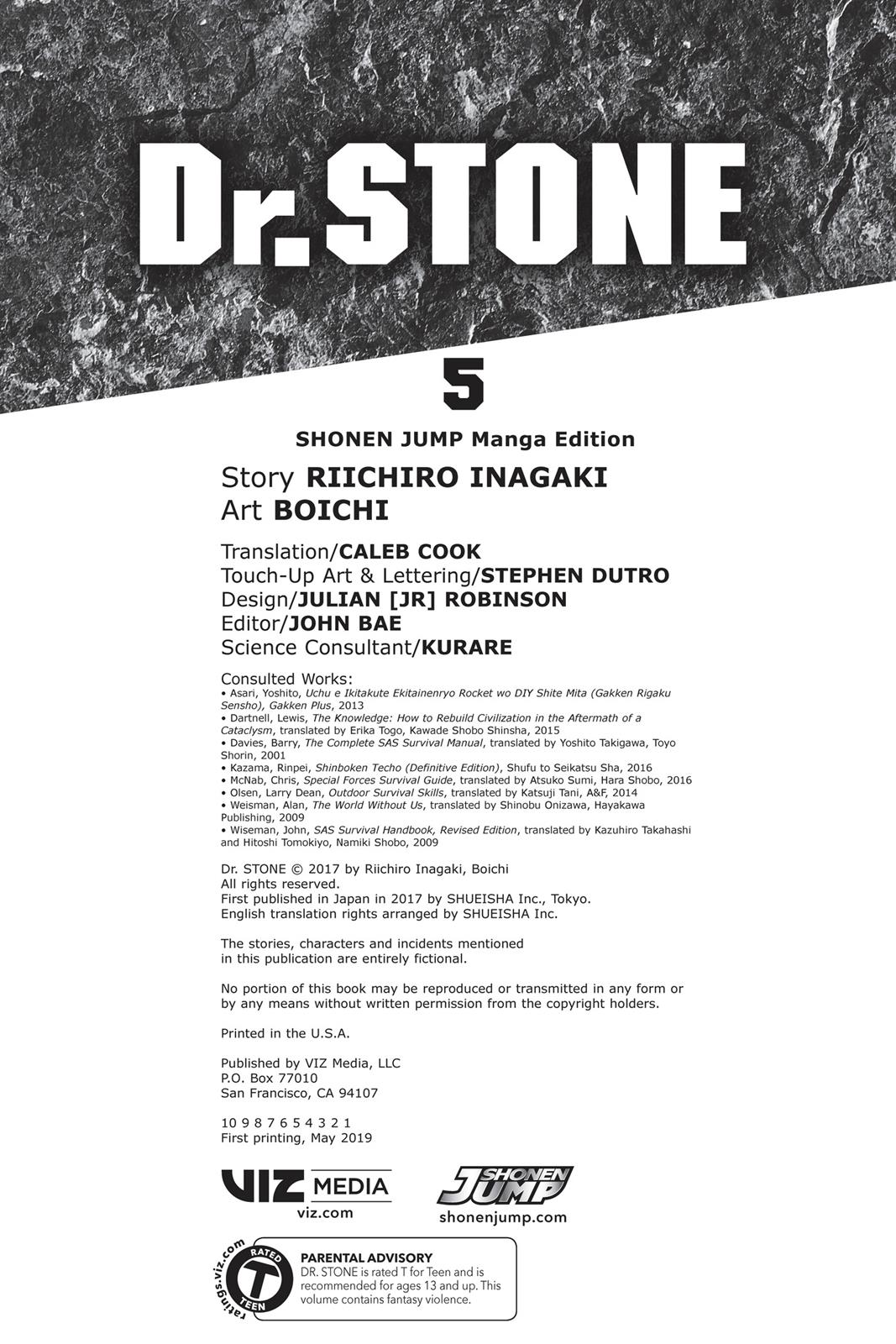 Read Dr. STONE ENGLISH Manga Online