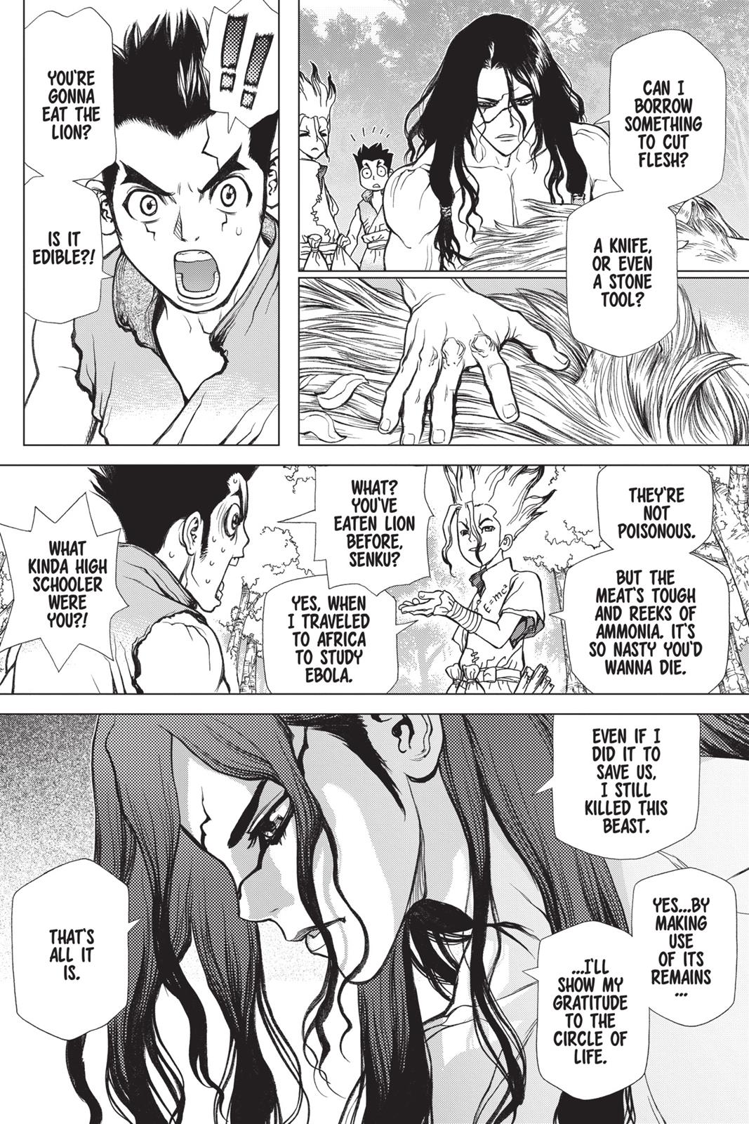 Read Dr. STONE ENGLISH Manga Online