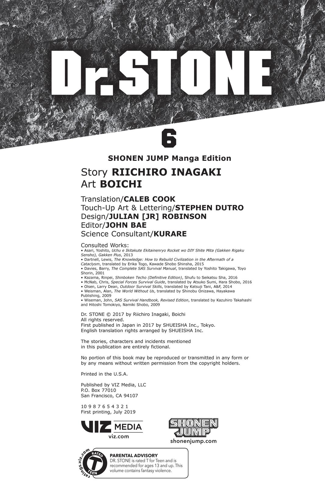 Read Dr. STONE ENGLISH Manga Online