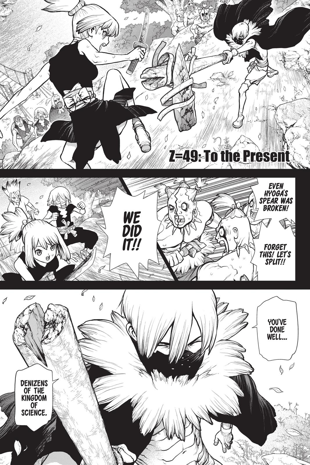 Read Dr. STONE ENGLISH Manga Online