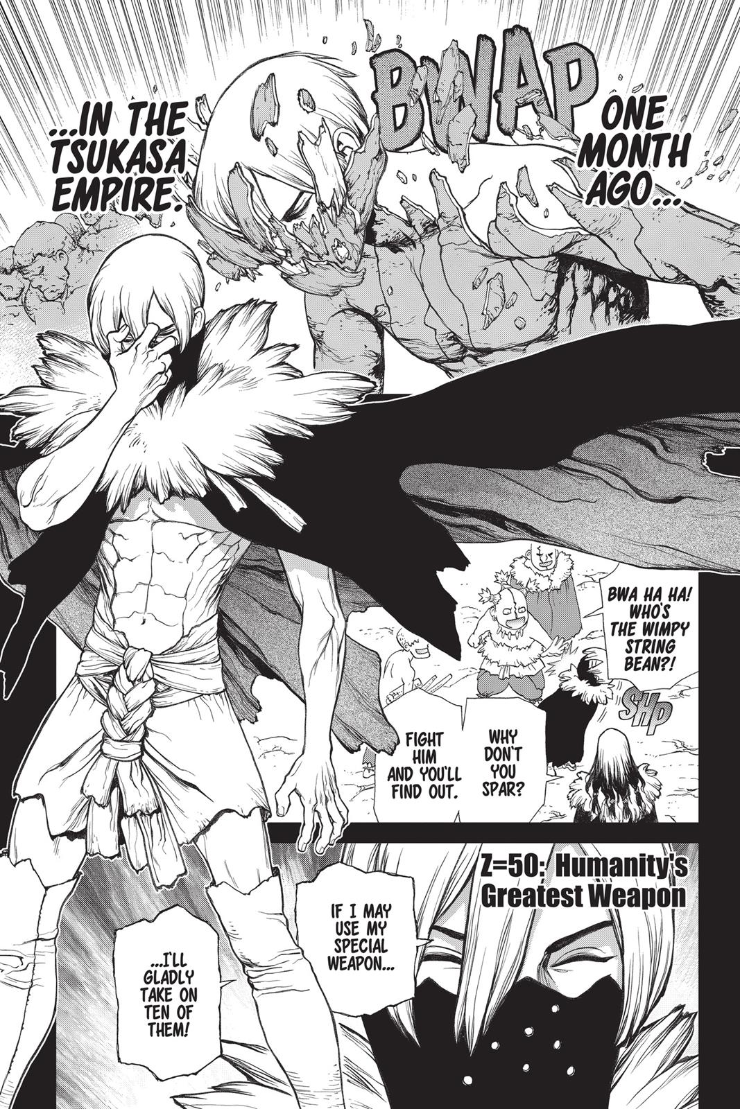 Read Dr. STONE ENGLISH Manga Online