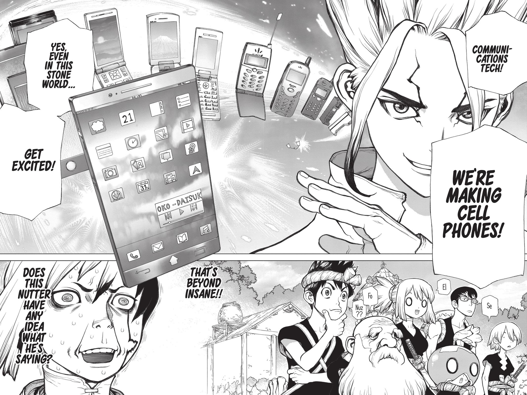 Read Dr. STONE ENGLISH Manga Online