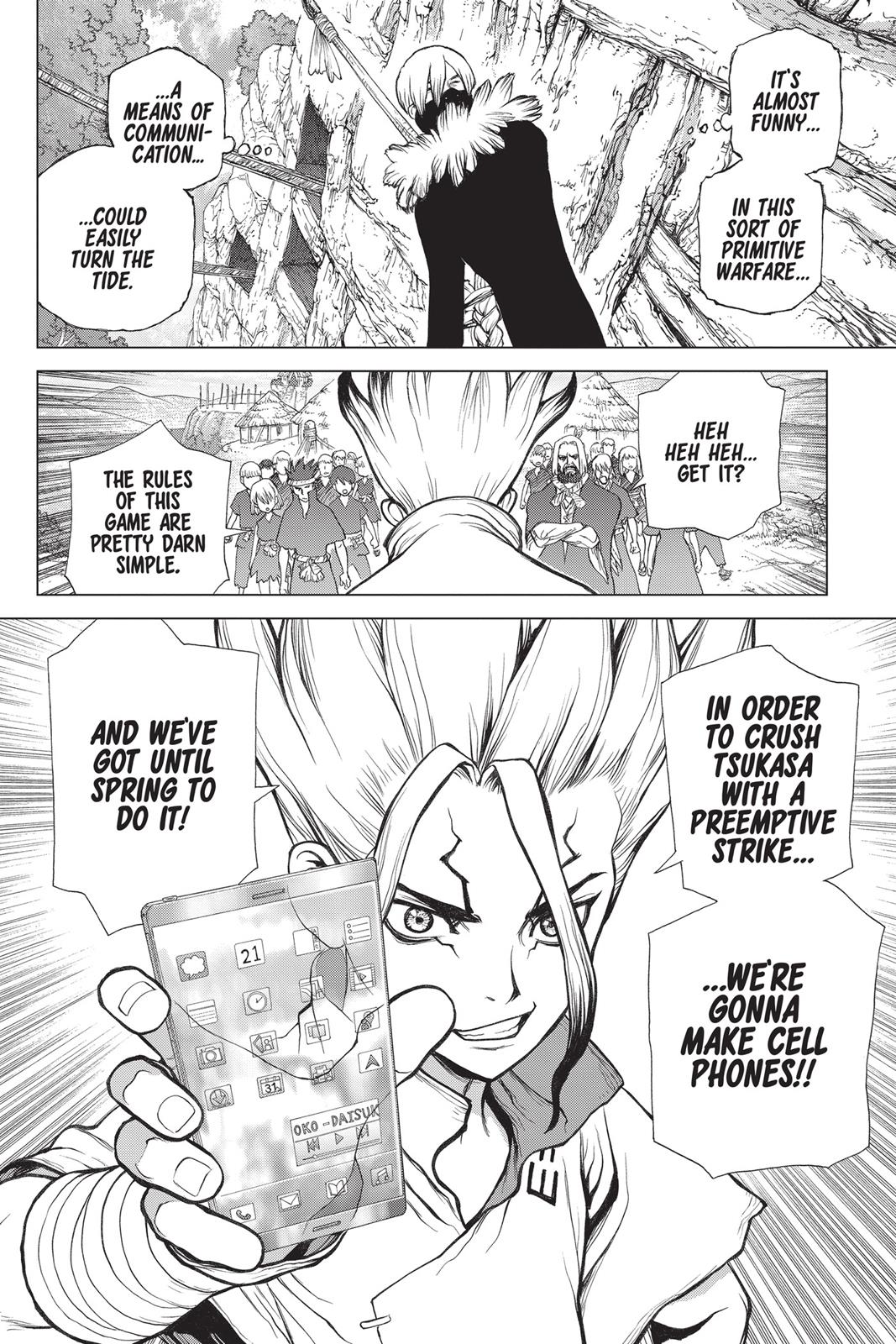 Read Dr. STONE ENGLISH Manga Online