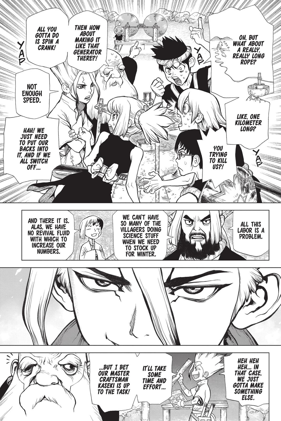 Read Dr. STONE ENGLISH Manga Online