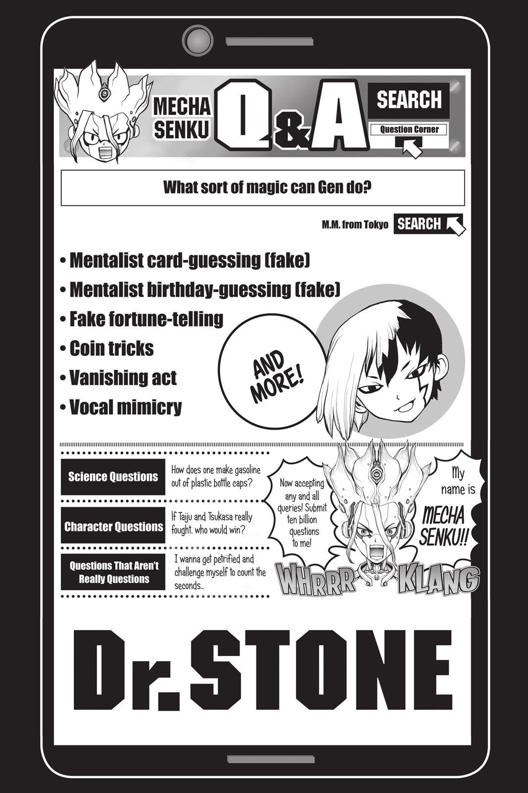 Read Dr. STONE ENGLISH Manga Online