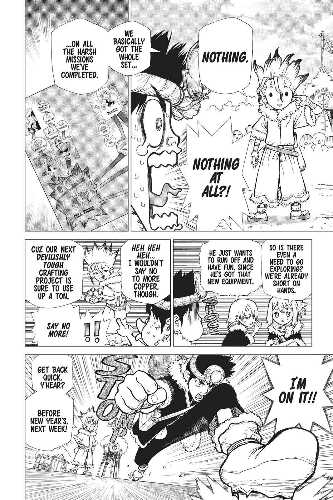 Read Dr. STONE ENGLISH Manga Online