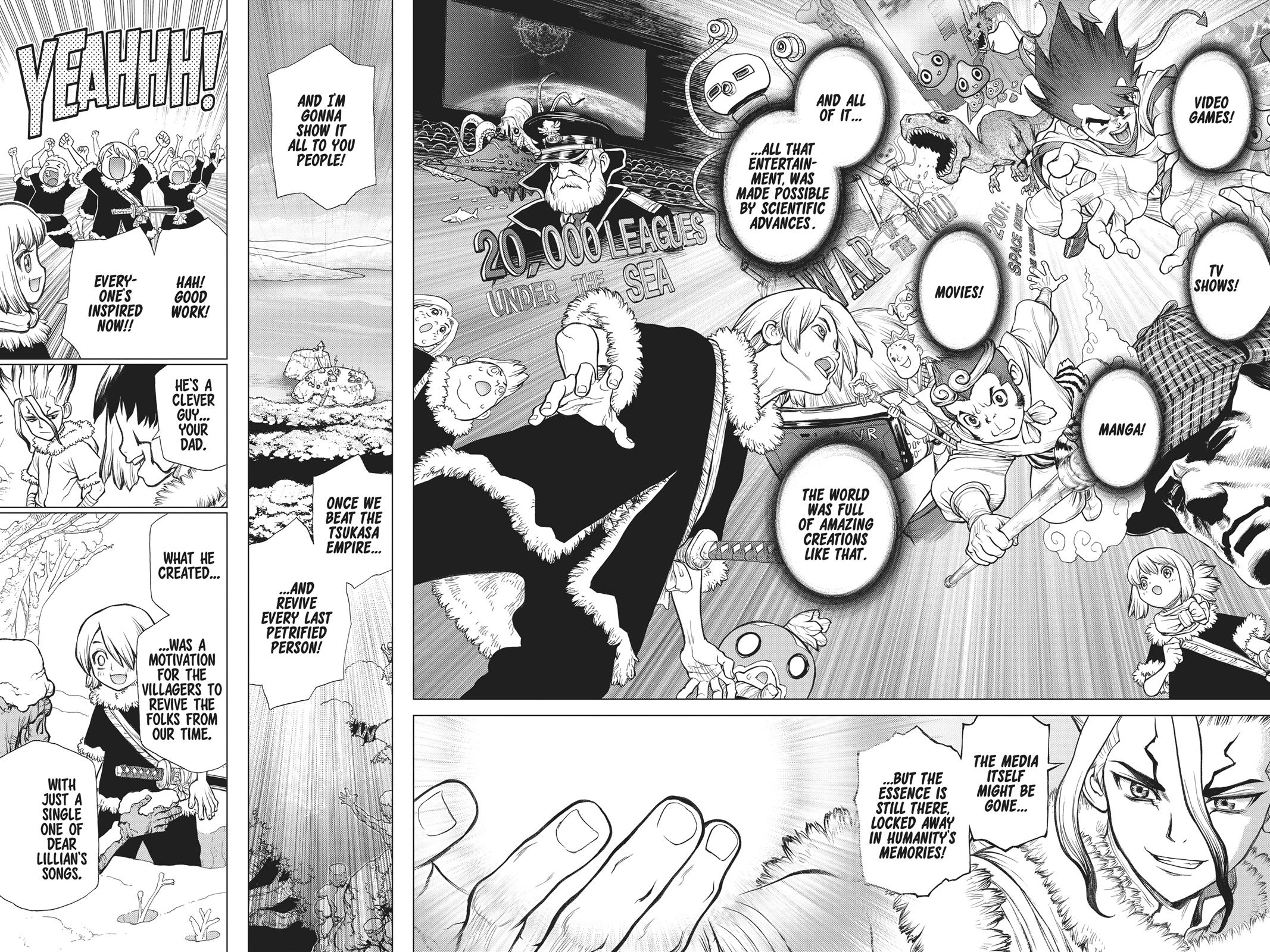 Read Dr. STONE ENGLISH Manga Online