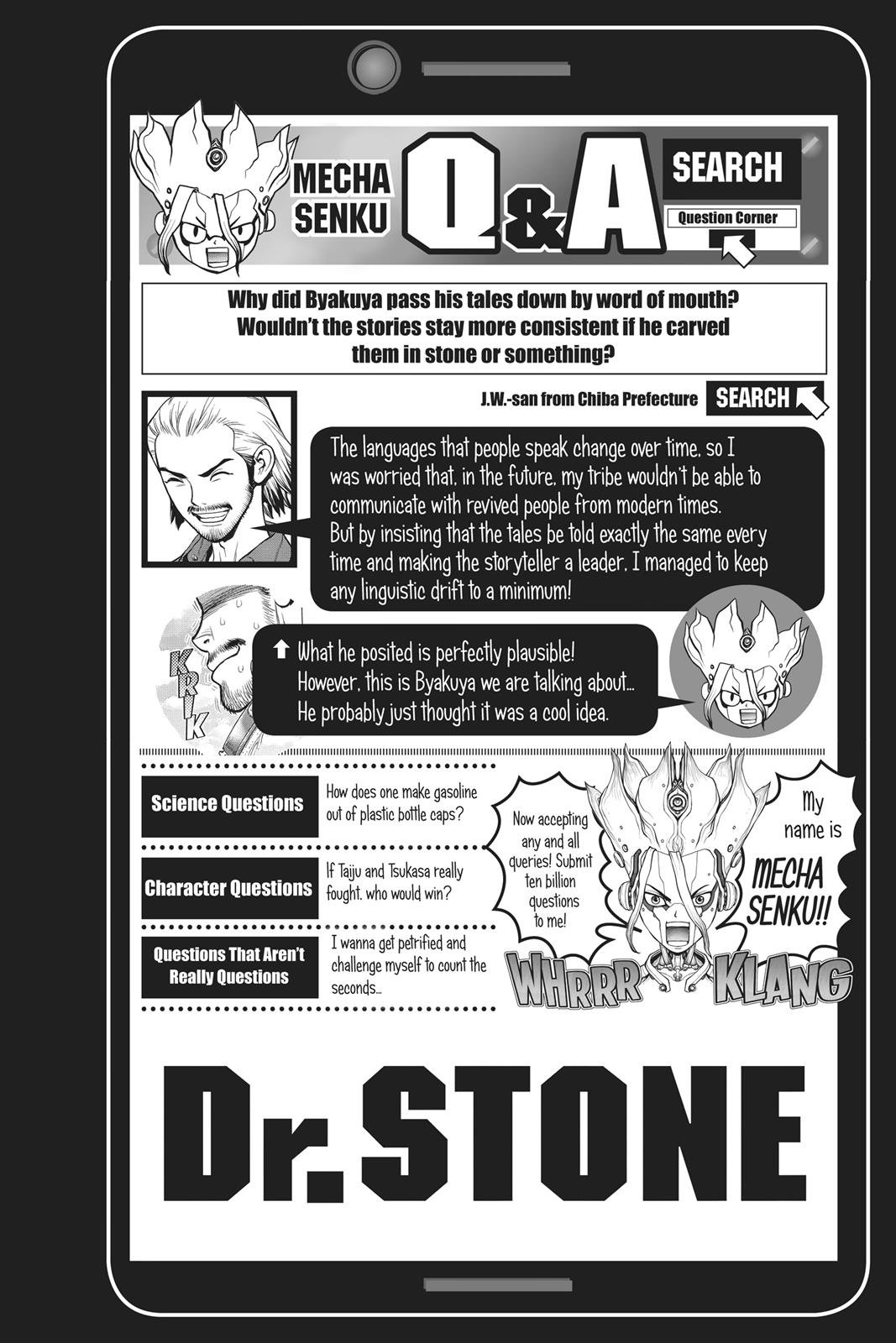 Read Dr. STONE ENGLISH Manga Online