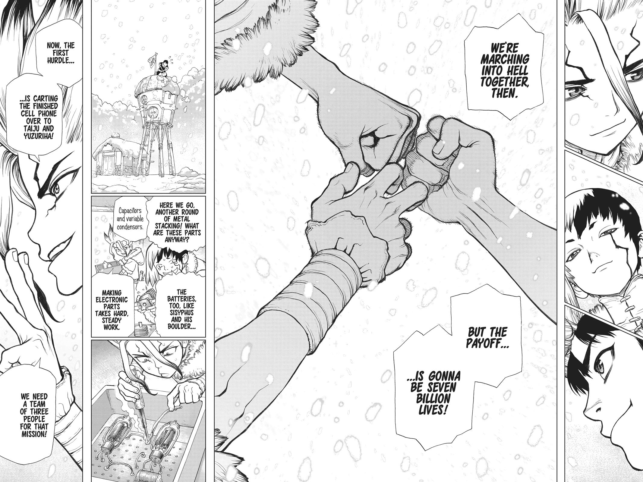 Read Dr. STONE ENGLISH Manga Online