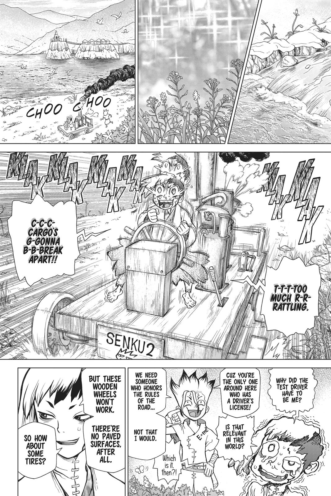 Read Dr. STONE ENGLISH Manga Online