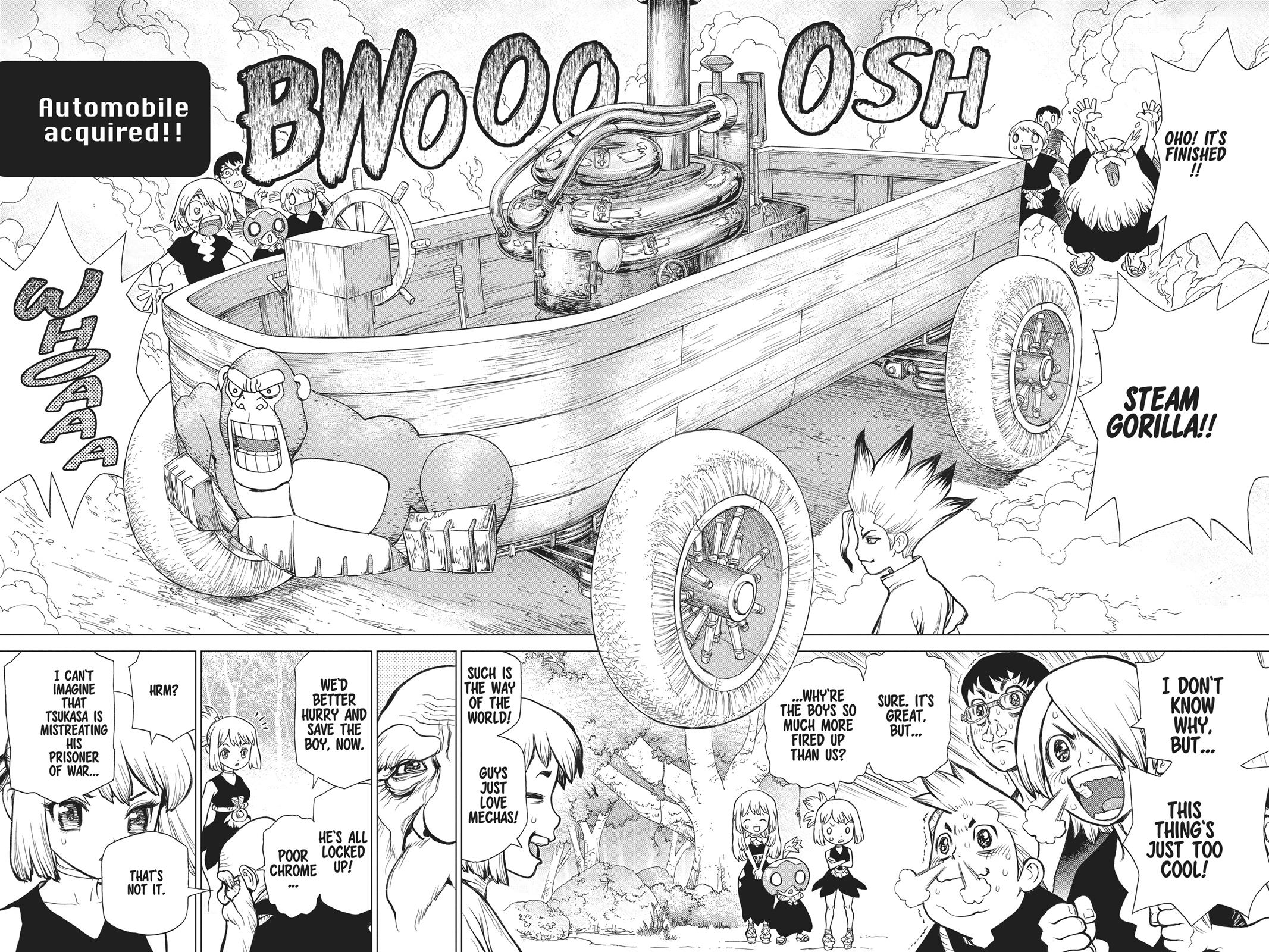 Read Dr. STONE ENGLISH Manga Online