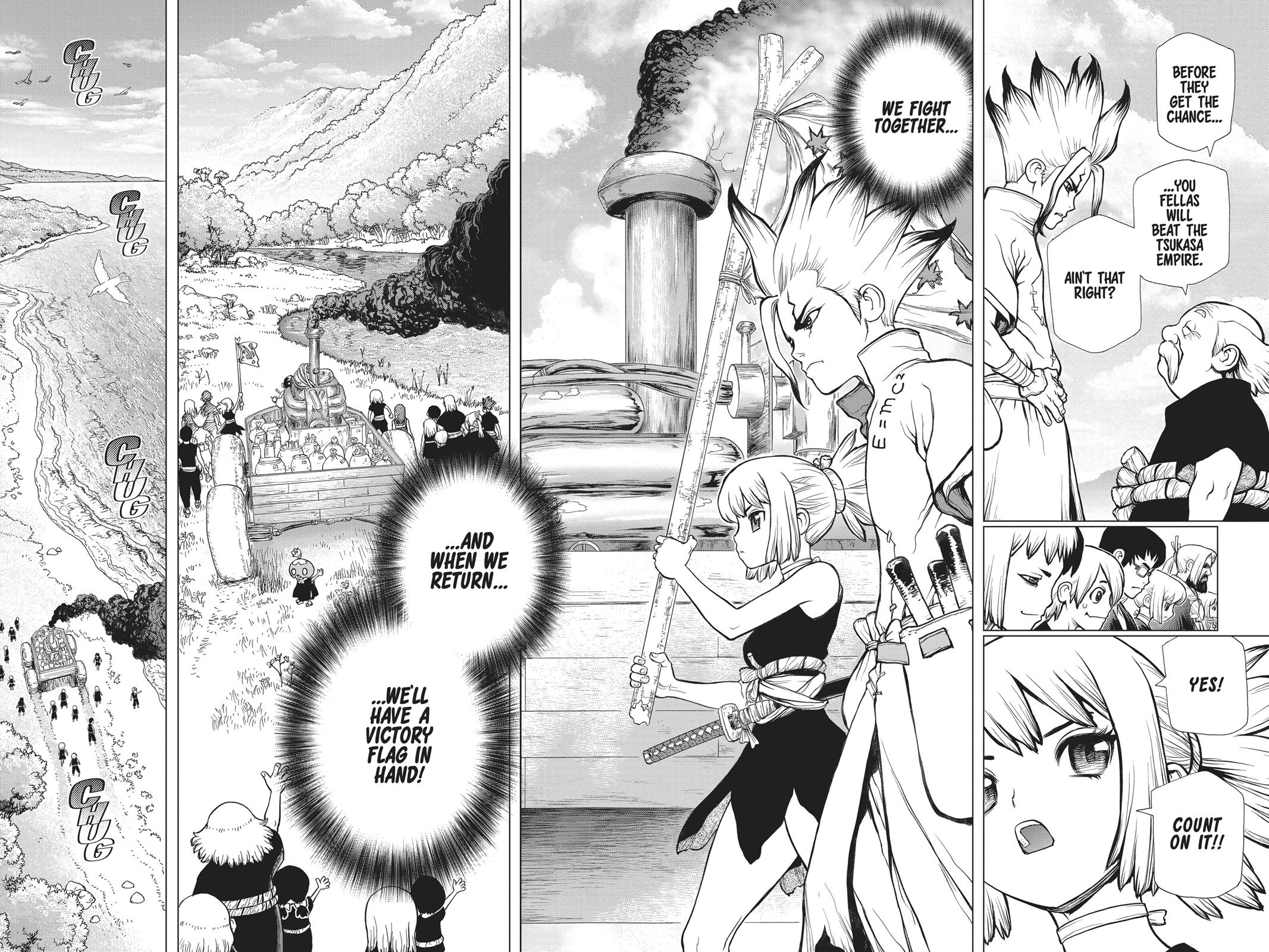 Read Dr. STONE ENGLISH Manga Online