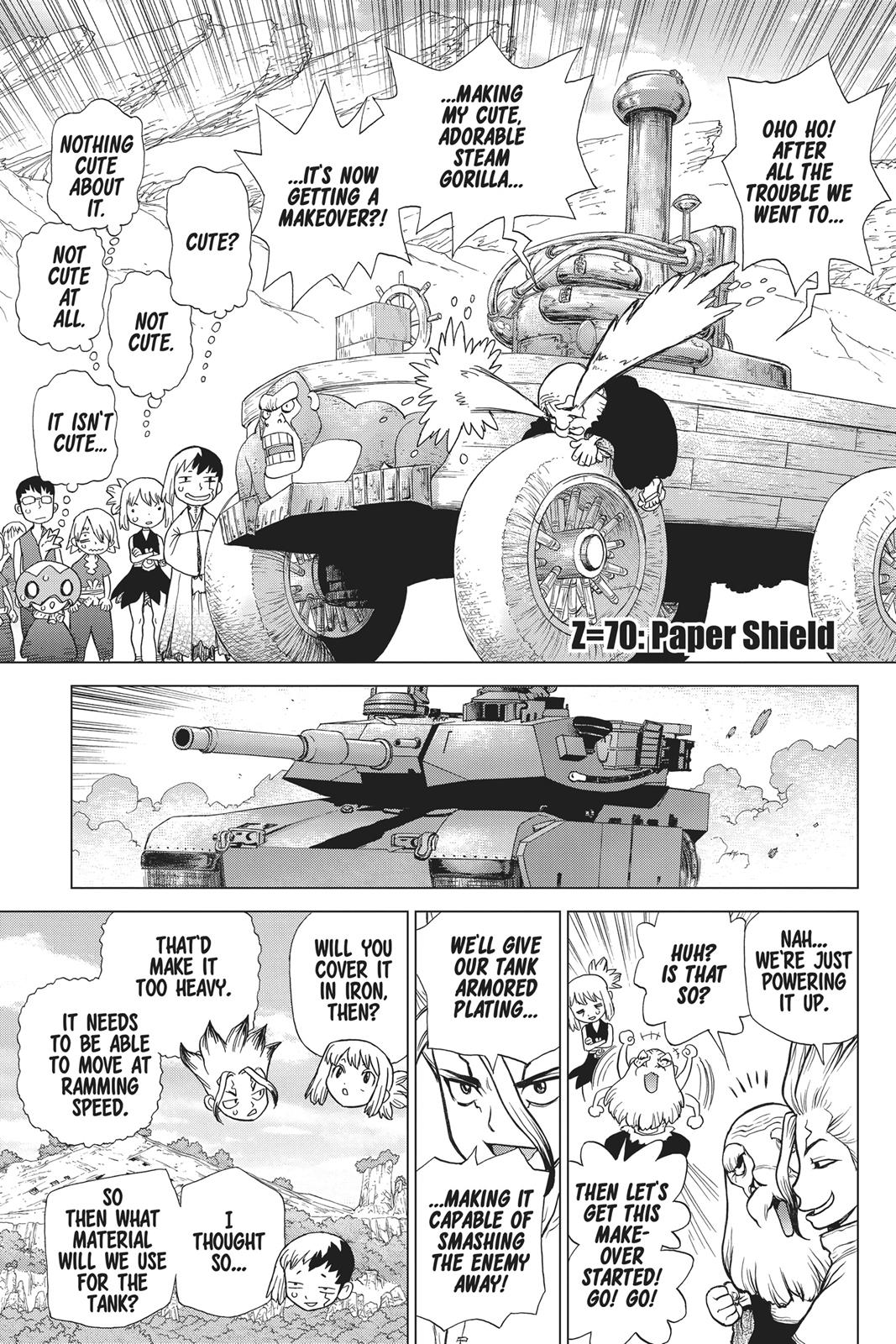 Read Dr. STONE ENGLISH Manga Online