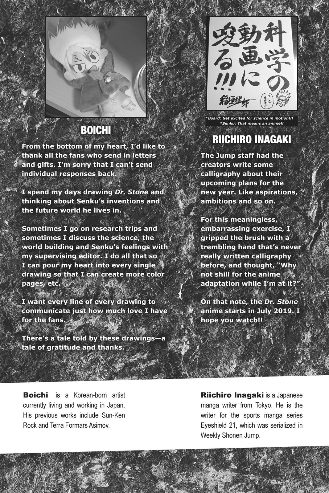 Read Dr. STONE ENGLISH Manga Online