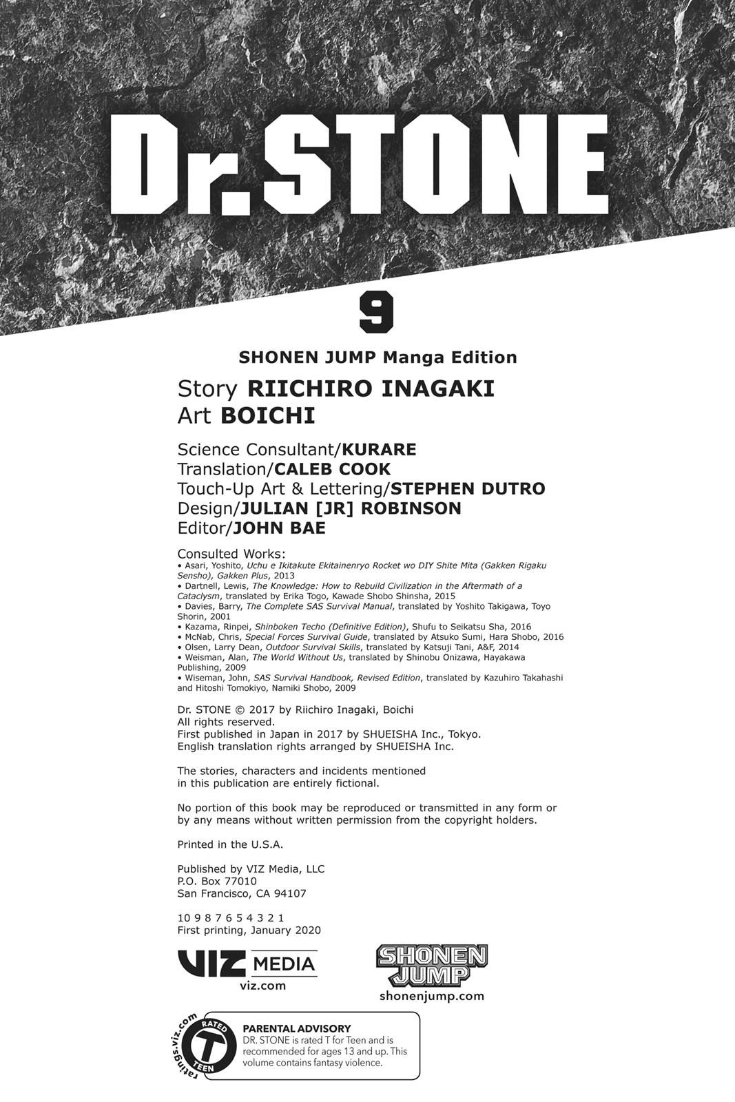 Read Dr. STONE ENGLISH Manga Online