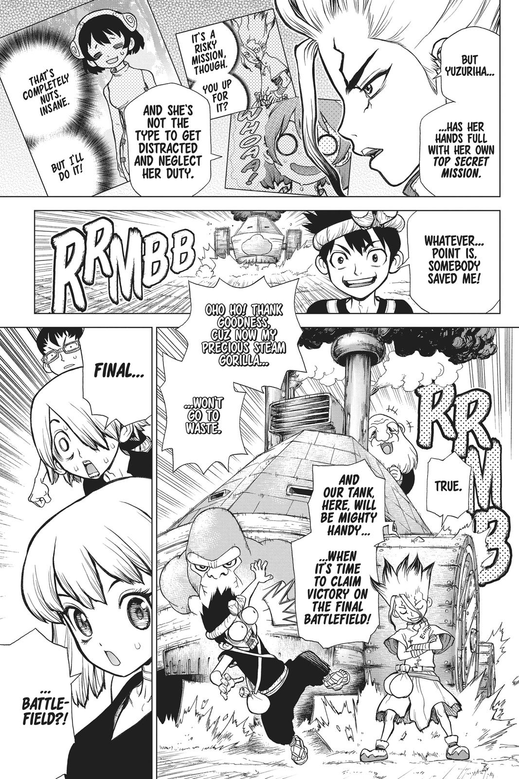 Read Dr. STONE ENGLISH Manga Online