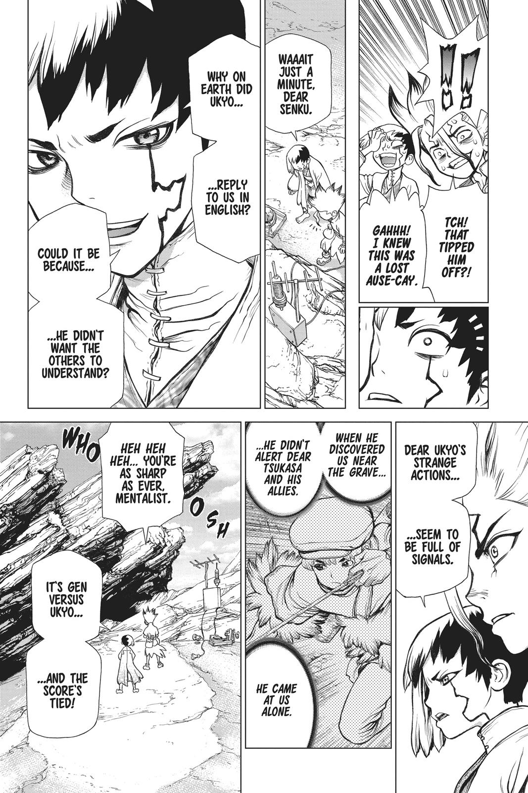 Read Dr. STONE ENGLISH Manga Online