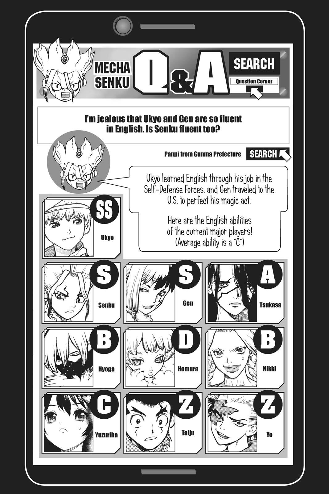 Read Dr. STONE ENGLISH Manga Online