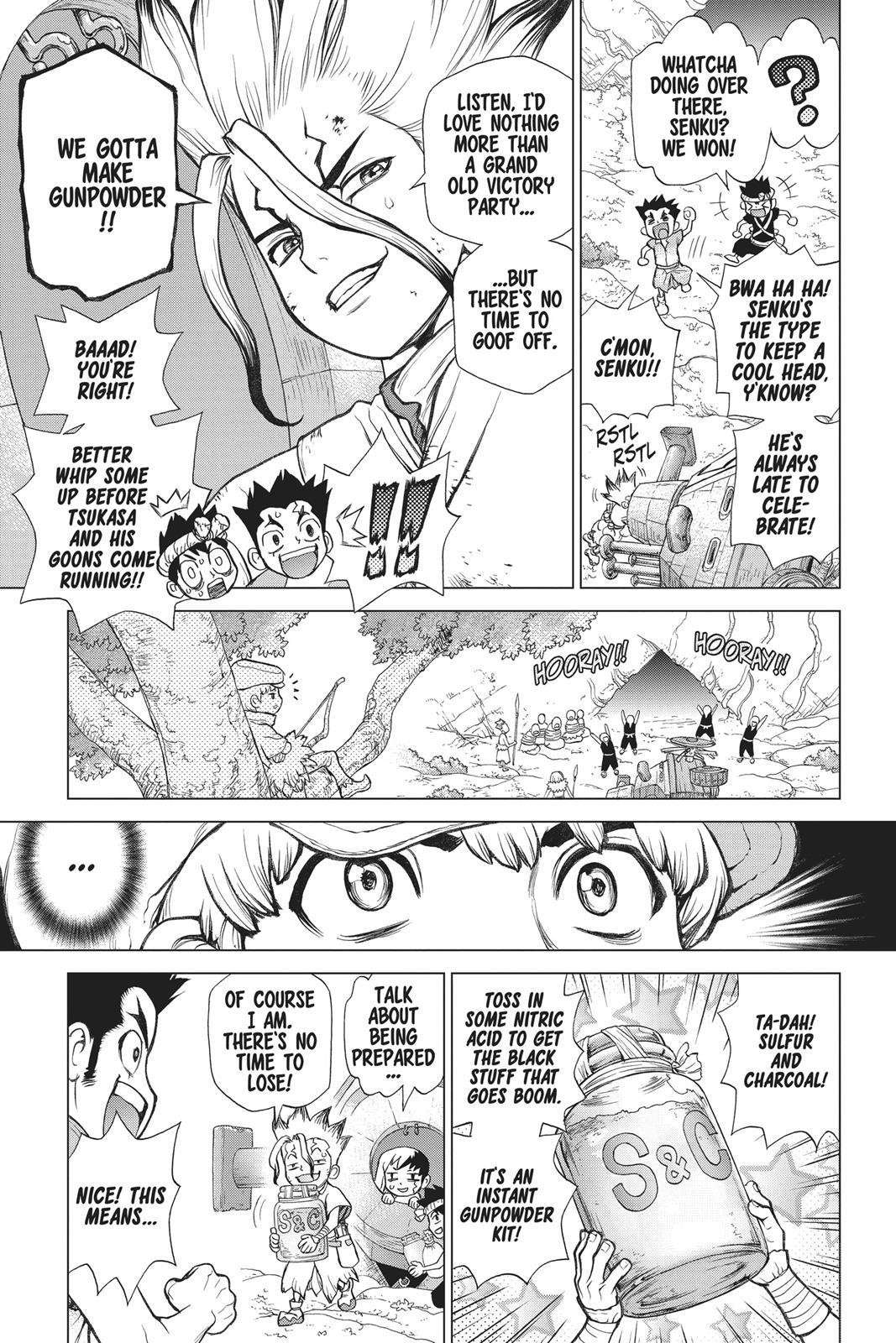 Read Dr. STONE ENGLISH Manga Online