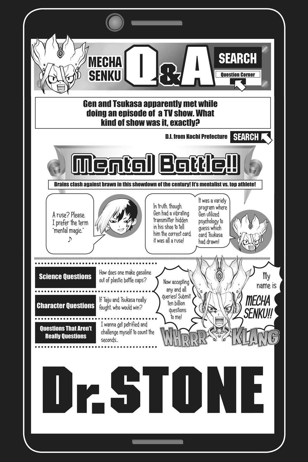 Read Dr. STONE ENGLISH Manga Online